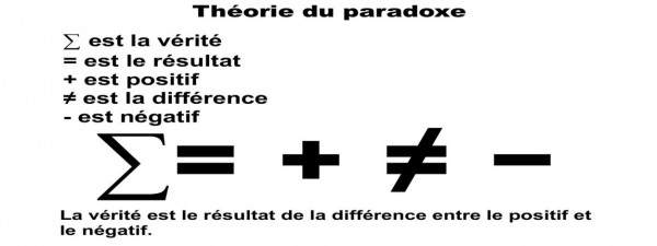 Article : Théorie du paradoxe